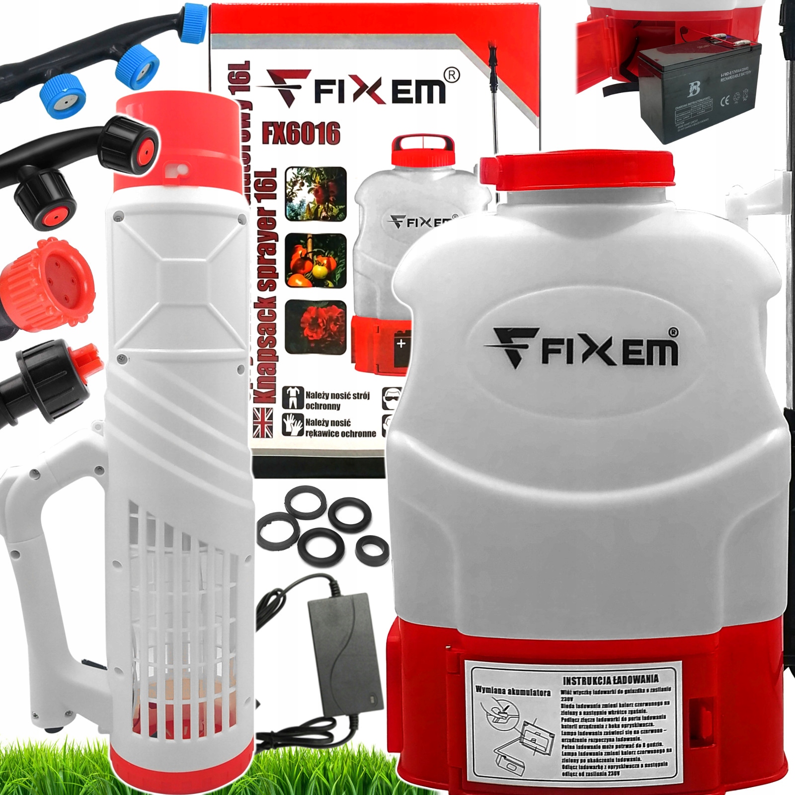 Akumulátorový postrekovač Fixem 12 l